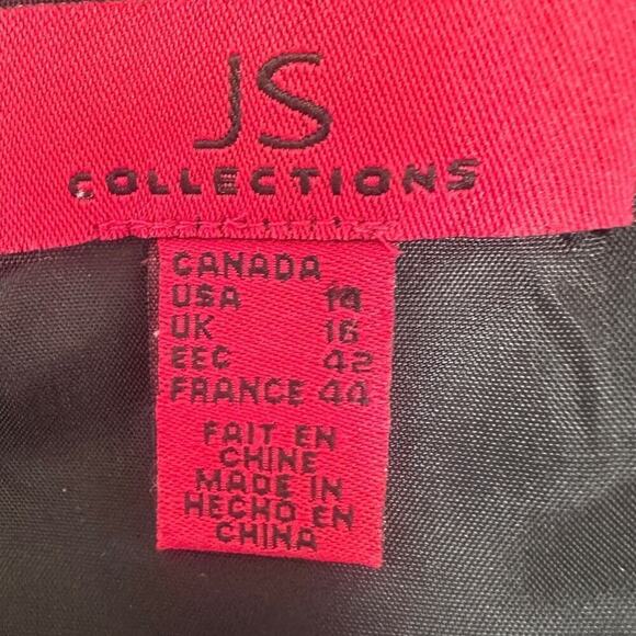 JS Collection Lace Beaded Bustier Top - Size 14 - EUC - Picture 5 of 7